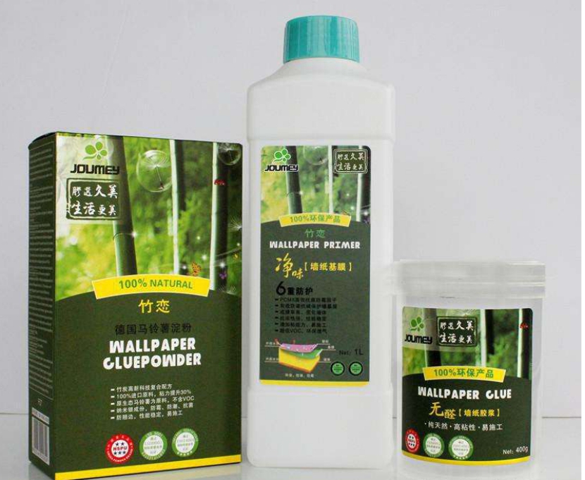 家用贴墙纸的墙纸胶安全么